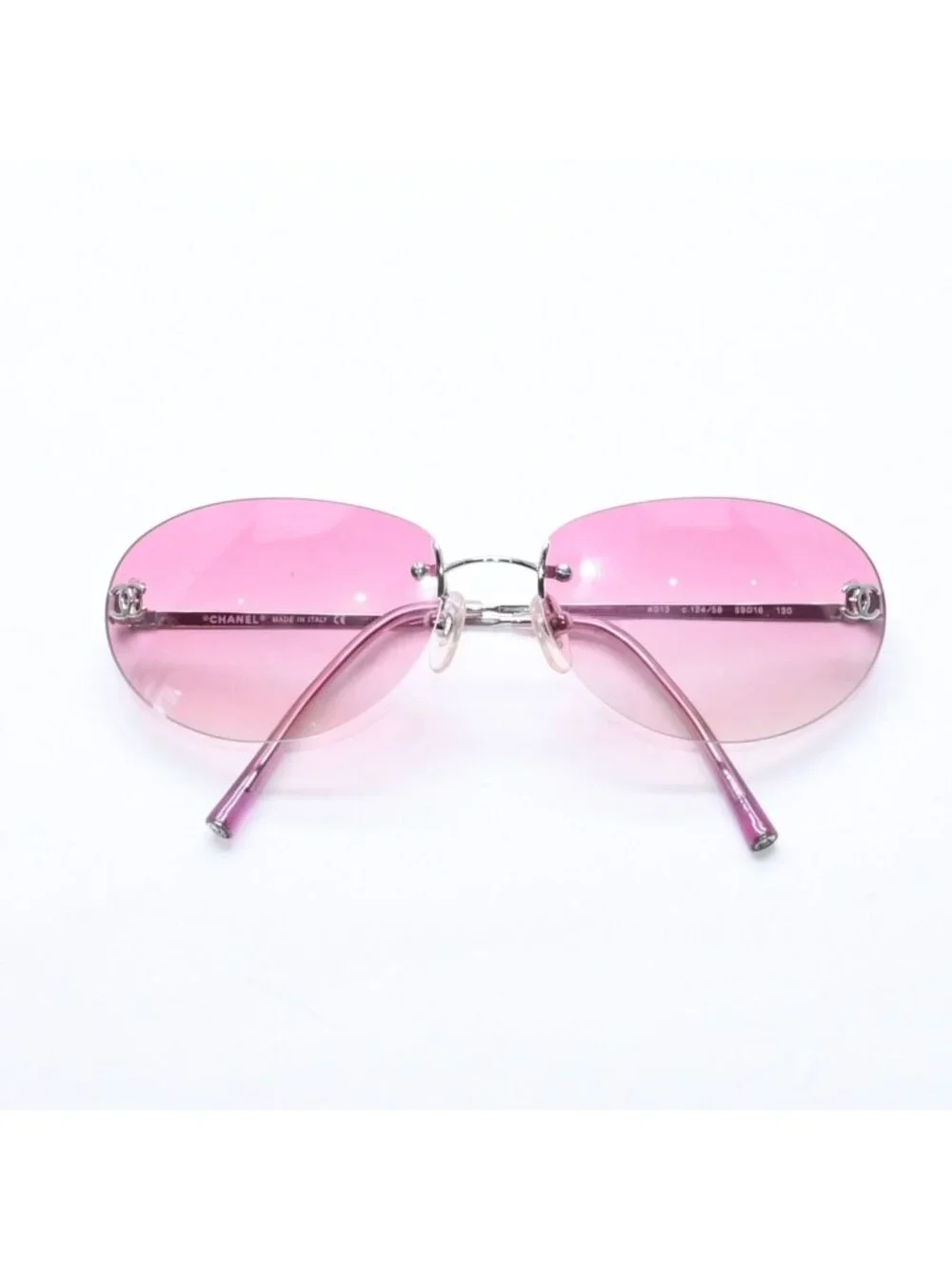 Chanel Sunglasses Rimless Eyewear CC Logo